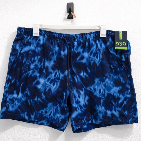 DSG Other - DSG Men’s Blue Tie-Dye Rec Training Shorts – Size XL – NWT​